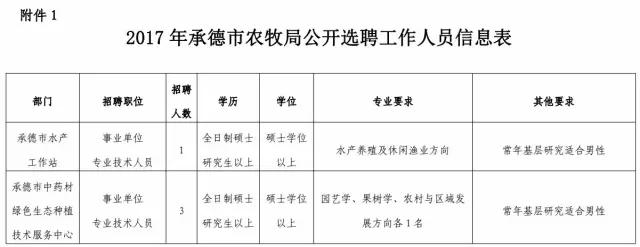 承德最新招聘信息全面概览